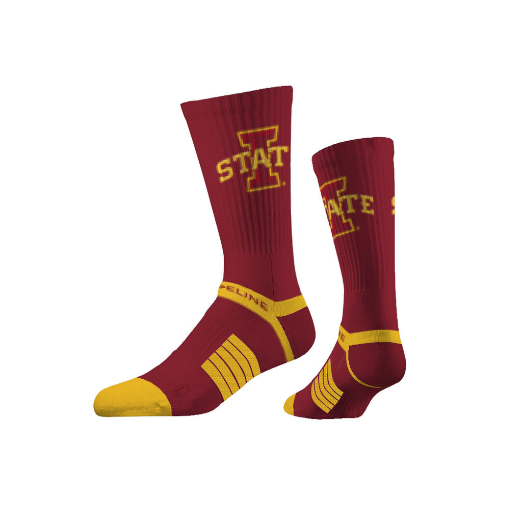 Iowa State University | Premium Knit Crew | Primary Logo School Color | N02440487ML