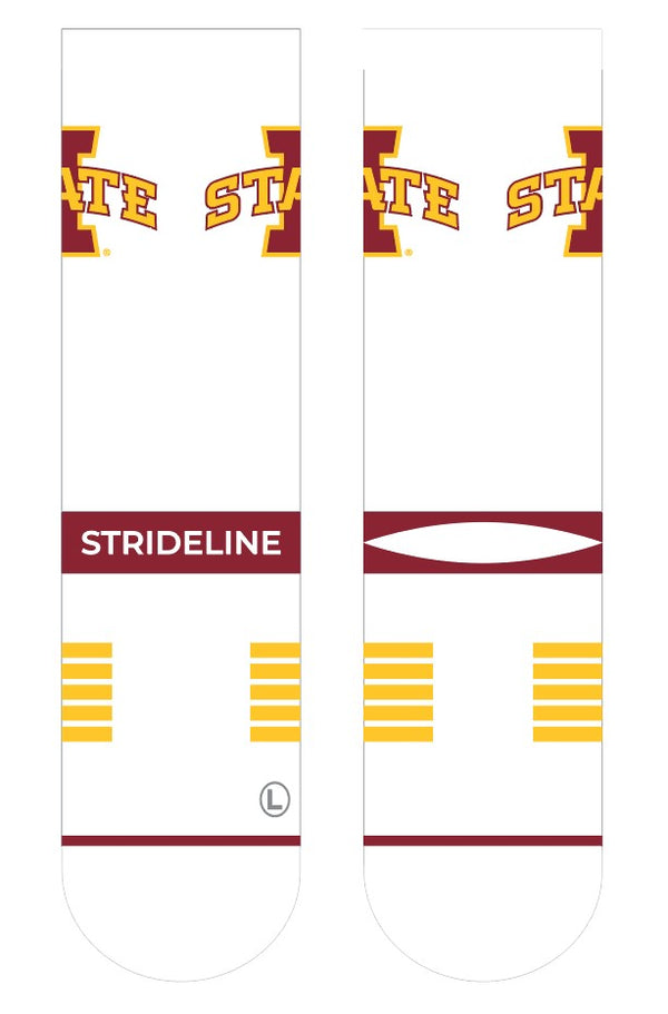 Iowa State University | Premium Knit Crew | Primary Logo White | N02201810ML
