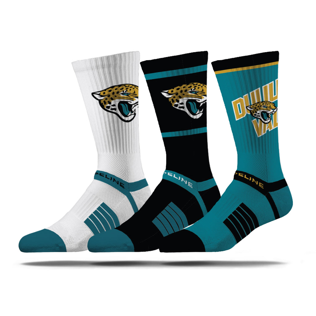 Jacksonville Jaguars | Premium Knit Crew | NFL 3 Pack Box | N02414847ML