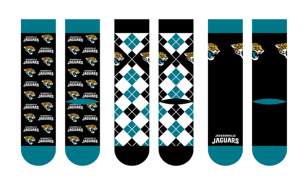 Jacksonville Jaguars | Business Knit Crew | NFL 3 Pack | N02671125ML
