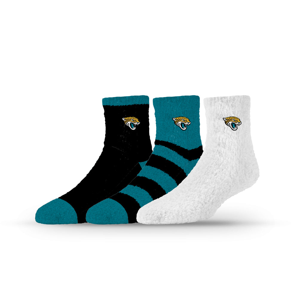 Jacksonville Jaguars | Fuzzy Half Calf Embroidered | NFL 3 Pack | N02808248ML