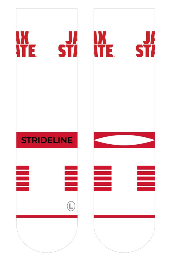 Jacksonville State University | Premium Knit Crew | Primary Logo White | N02477078ML