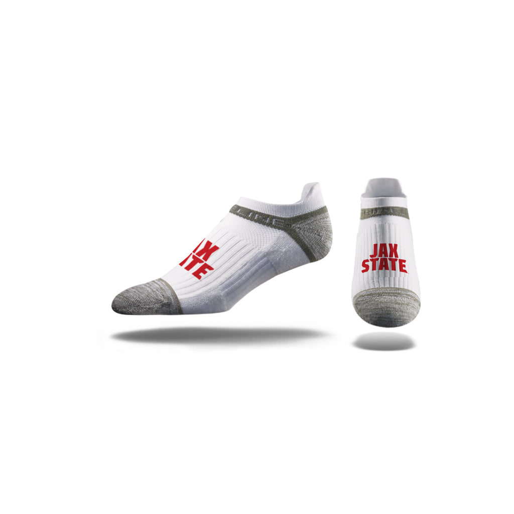 Jacksonville State University | Premium Low | Primary Logo White | N02478079ML