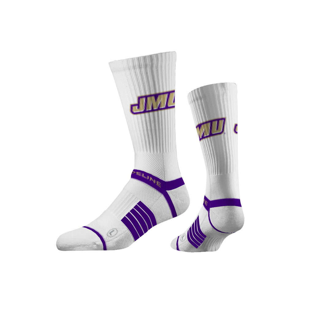James Madison University | Premium Knit Crew | Primary Logo White | N02237125ML