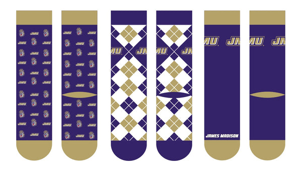 James Madison University | Business Knit Crew | NCAA 3 Pack | N02674586ML