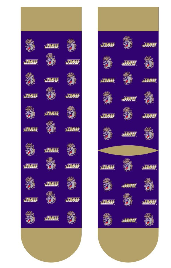 James Madison University | Business Knit Crew | Step and Repeat | N02673532ML