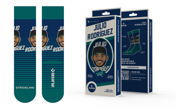 Julio Rodriguez | 200N Crew Knit | Player Card Series | N02791151ML