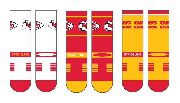 Kansas City Chiefs | Premium Knit Crew | NFL 3 Pack Box | N02414851ML