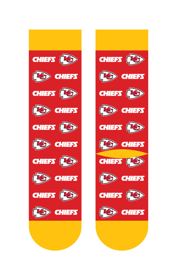 Kansas City Chiefs | Business Knit Crew | Step and Repeat | N02671253ML