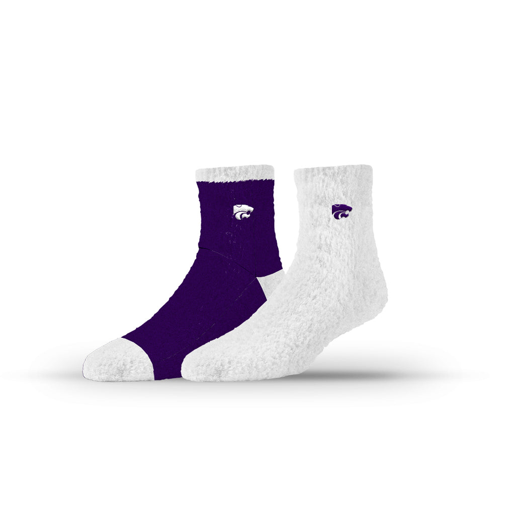 Kansas State University | Fuzzy Half Calf Embroidered | NCAA 2 Pack | N02804476ML
