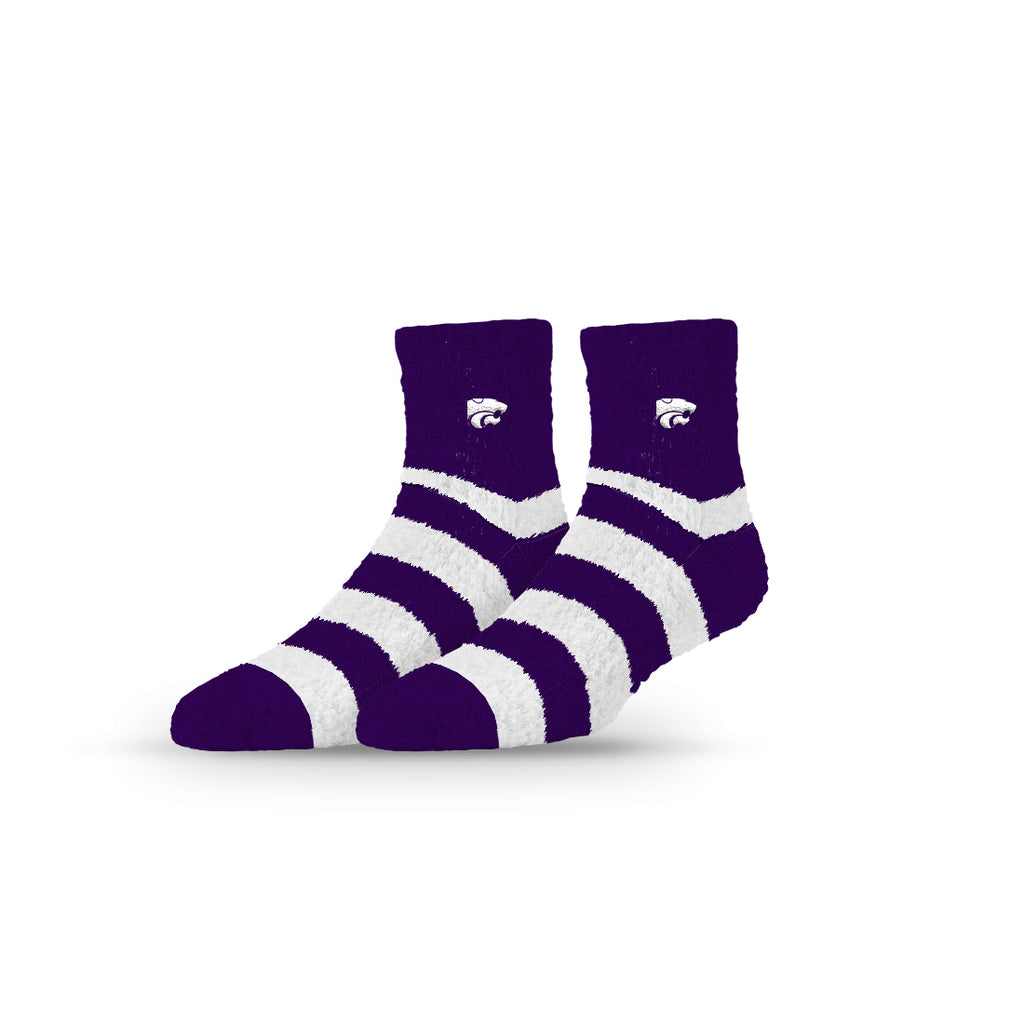 Kansas State University | Fuzzy Half Calf Embroidered | Stripe | N02800792ML