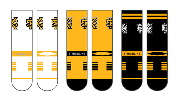 Kennesaw State University | Premium Knit Crew 3 Pack | NCAA 3 Pack G2 | N02503749ML