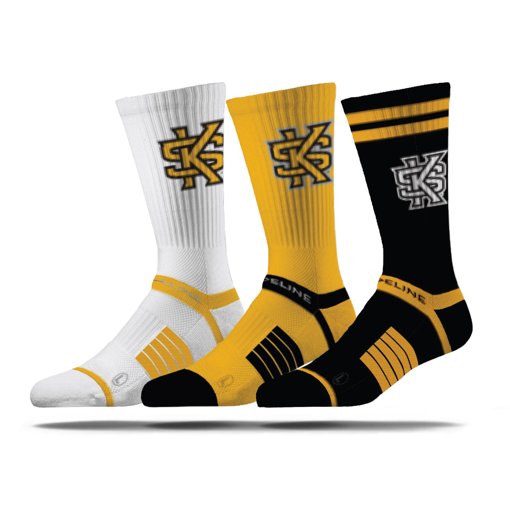 Kennesaw State University | Premium Knit Crew 3 Pack | NCAA 3 Pack G2 | N02503749ML