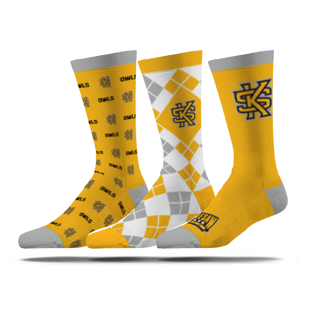 Kennesaw State University | Business Knit Crew | NCAA 3 Pack | N02674577ML