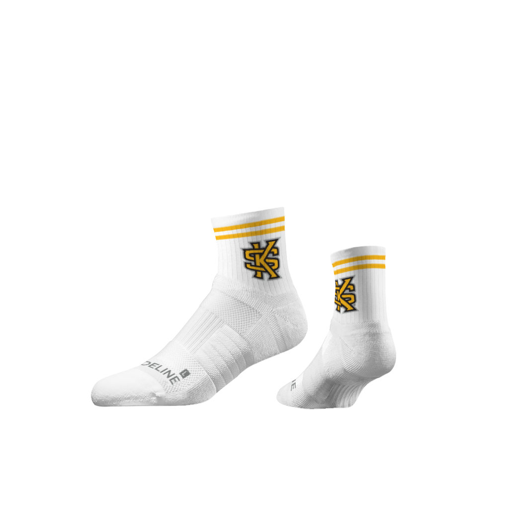 Kennesaw State University | Half Calf Knit | Primary Logo White | N02820189ML
