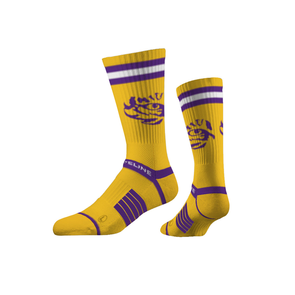 LSU | Premium Knit Crew | Fan Logo |  N02442259ML