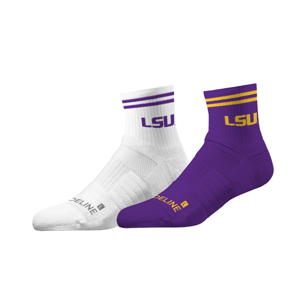 LSU | Half Calf Knit | NCAA 2 Pack | N02625478ML