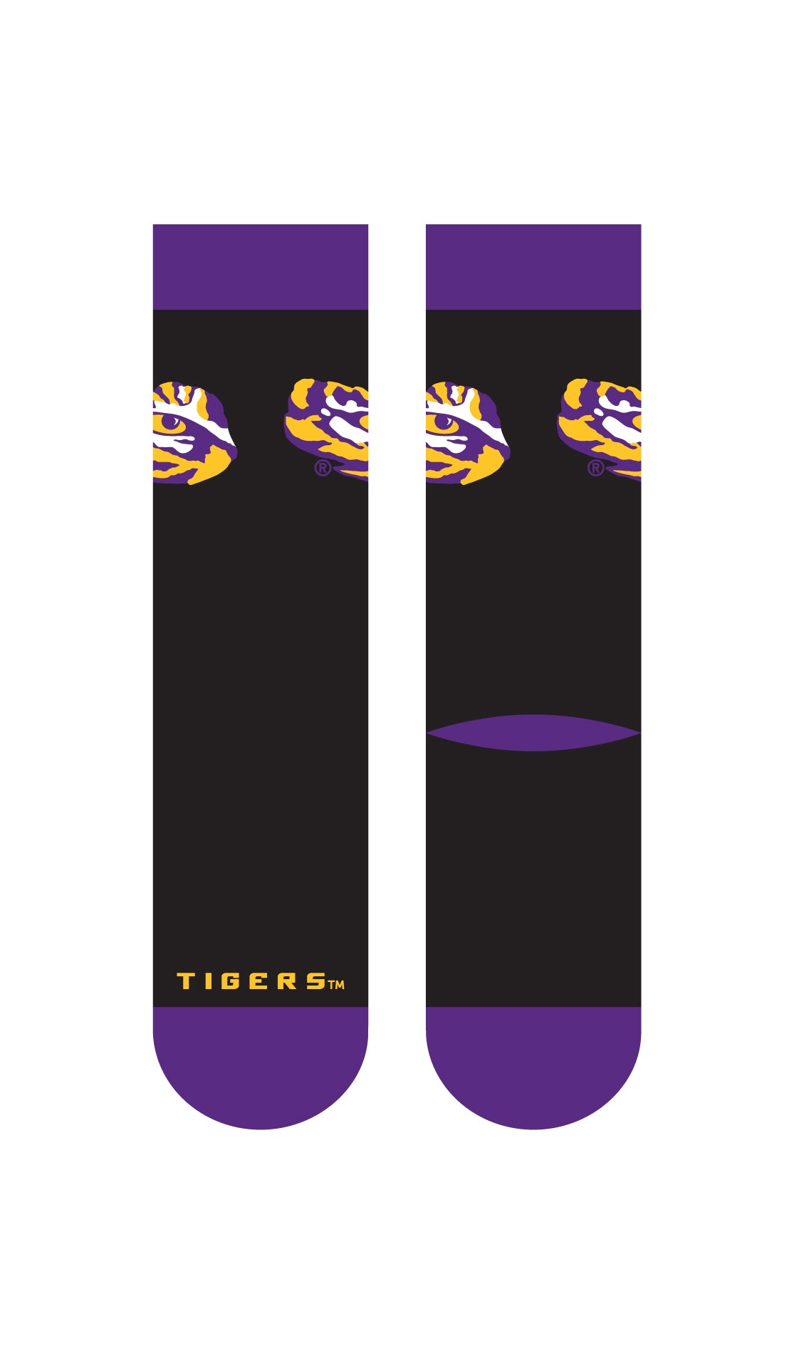 LSU | Business Knit Crew | Primary Logo School Color | N02360117ML ...