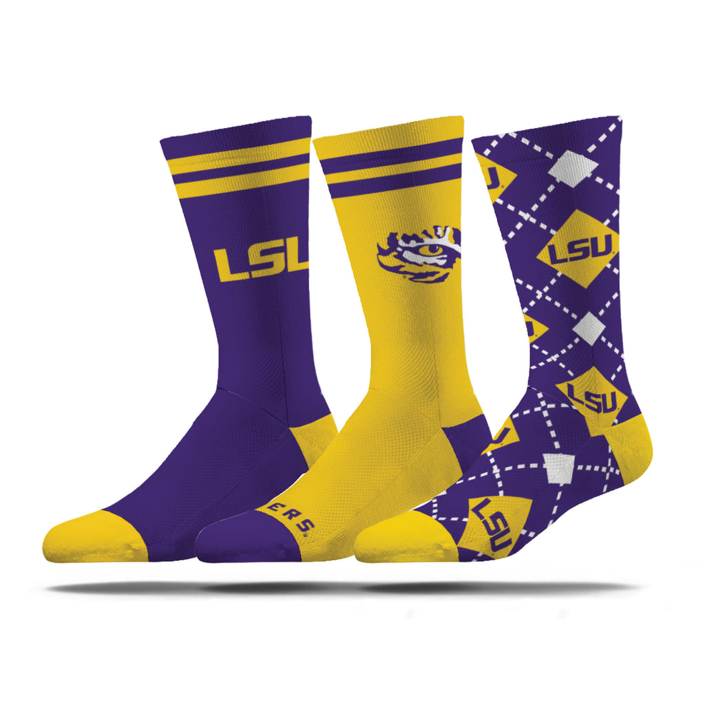 LSU | Economy Knit Crew | NCAA 3 Pack | N02360993ML