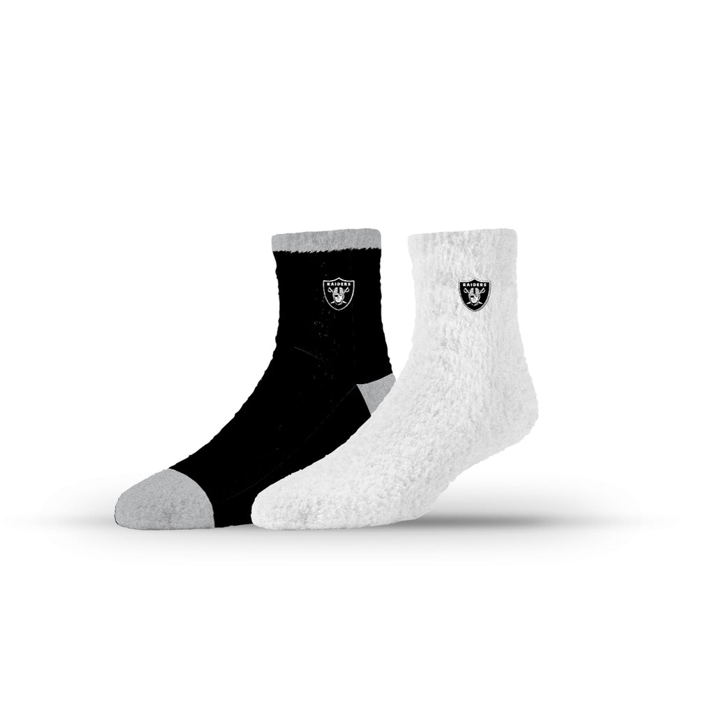 Las Vegas Raiders | Fuzzy Half Calf Embroidered | NFL 2 Pack | N02805482ML