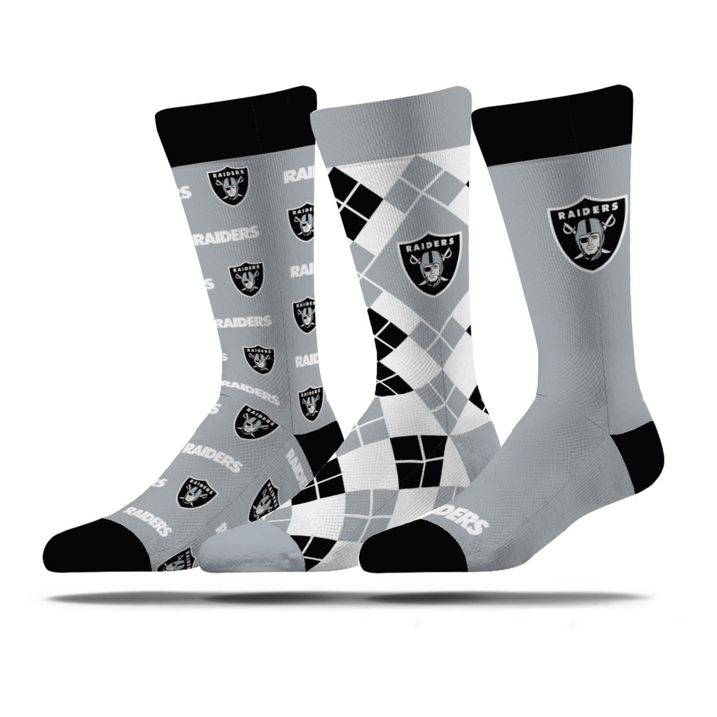 Las Vegas Raiders | Business Knit Crew | NFL 3 Pack | N02671261ML