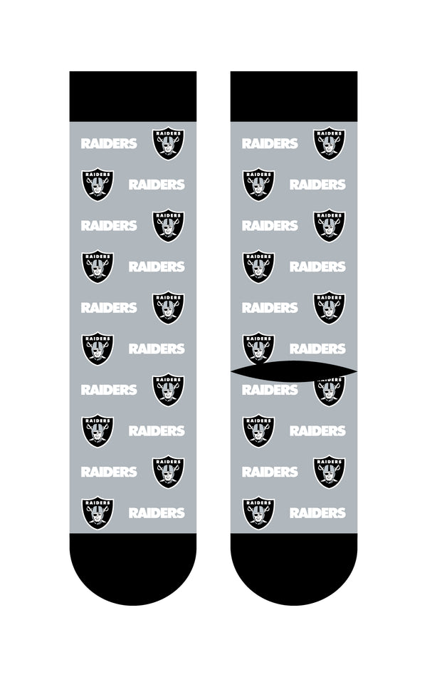 Las Vegas Raiders | Business Knit Crew | Step and Repeat | N02671269ML