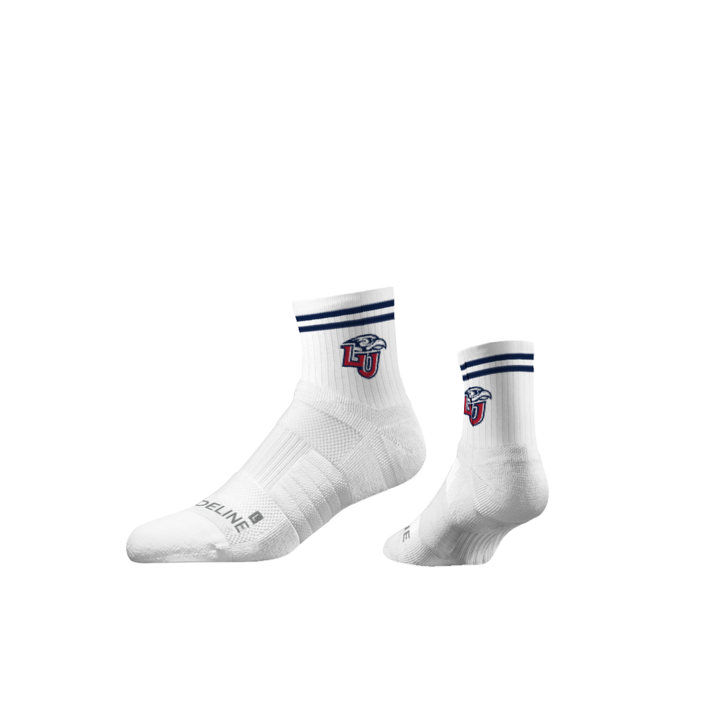Liberty University | Half Calf Knit | Primary Logo White | N02770895ML