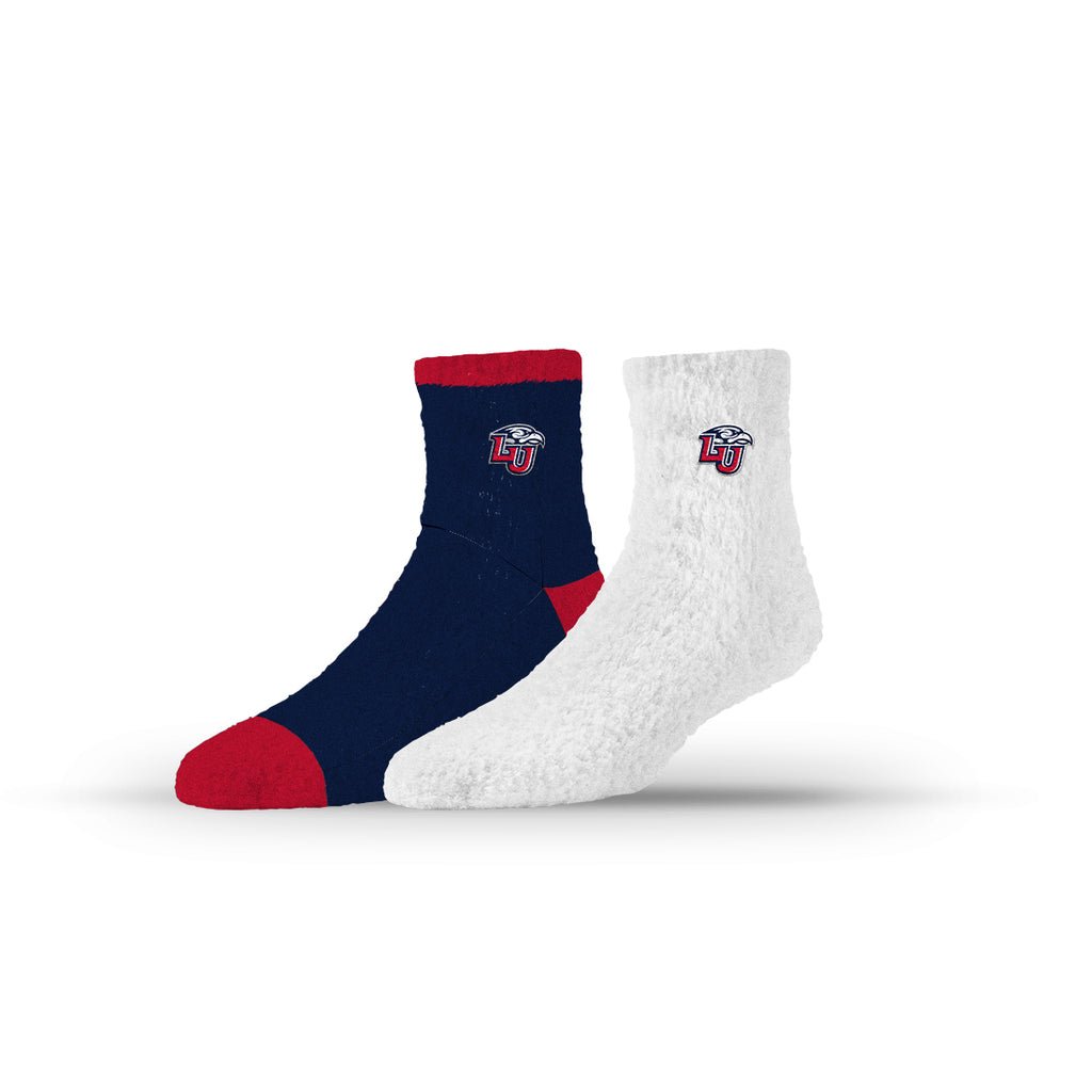 Liberty University | Fuzzy Half Calf Embroidered | NCAA 2 Pack | N02826422ML