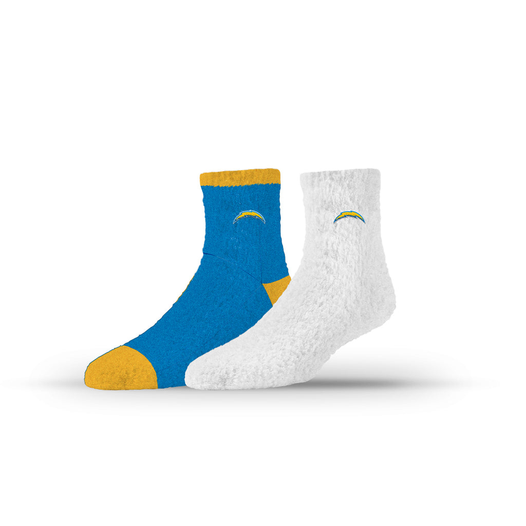 Los Angeles Chargers | Fuzzy Half Calf Embroidered | NFL 2 Pack | N02805490ML