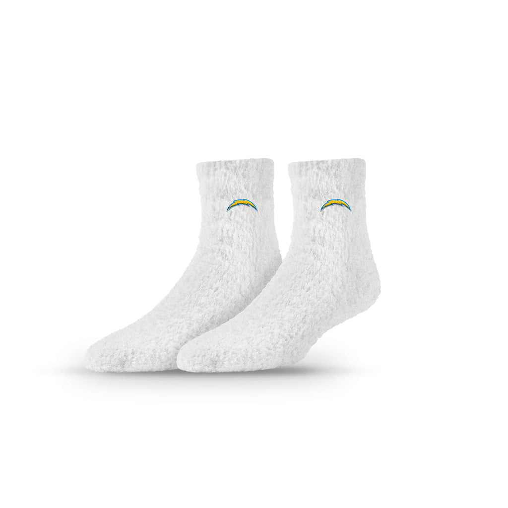 Los Angeles Chargers | Fuzzy Half Calf Embroidered | Primary Logo White | N02799700ML