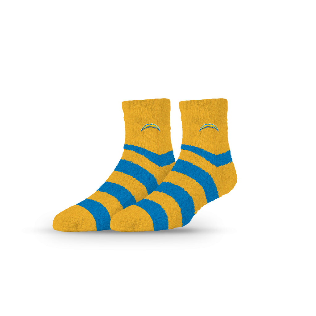 Los Angeles Chargers | Fuzzy Half Calf Embroidered | Stripe | N02799701ML