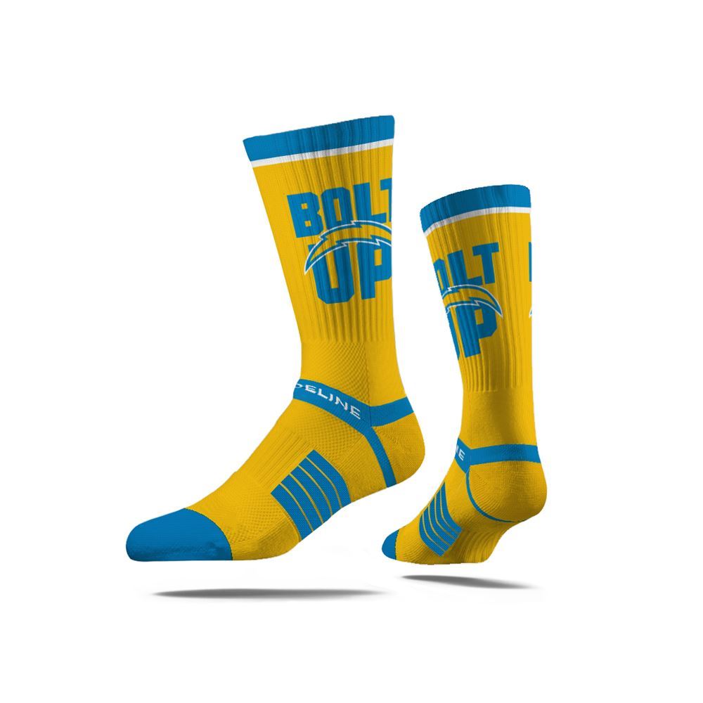 Los Angeles Chargers | Premium Knit Crew | Fan Logo | Yellow | N02413793ML