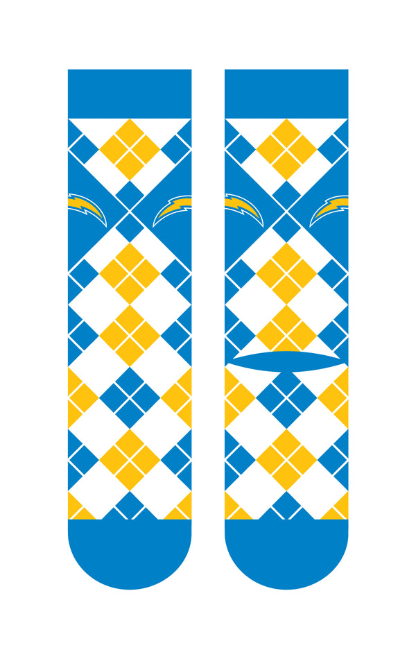 Los Angeles Chargers | Business Knit Crew | Argyle | N02671313ML