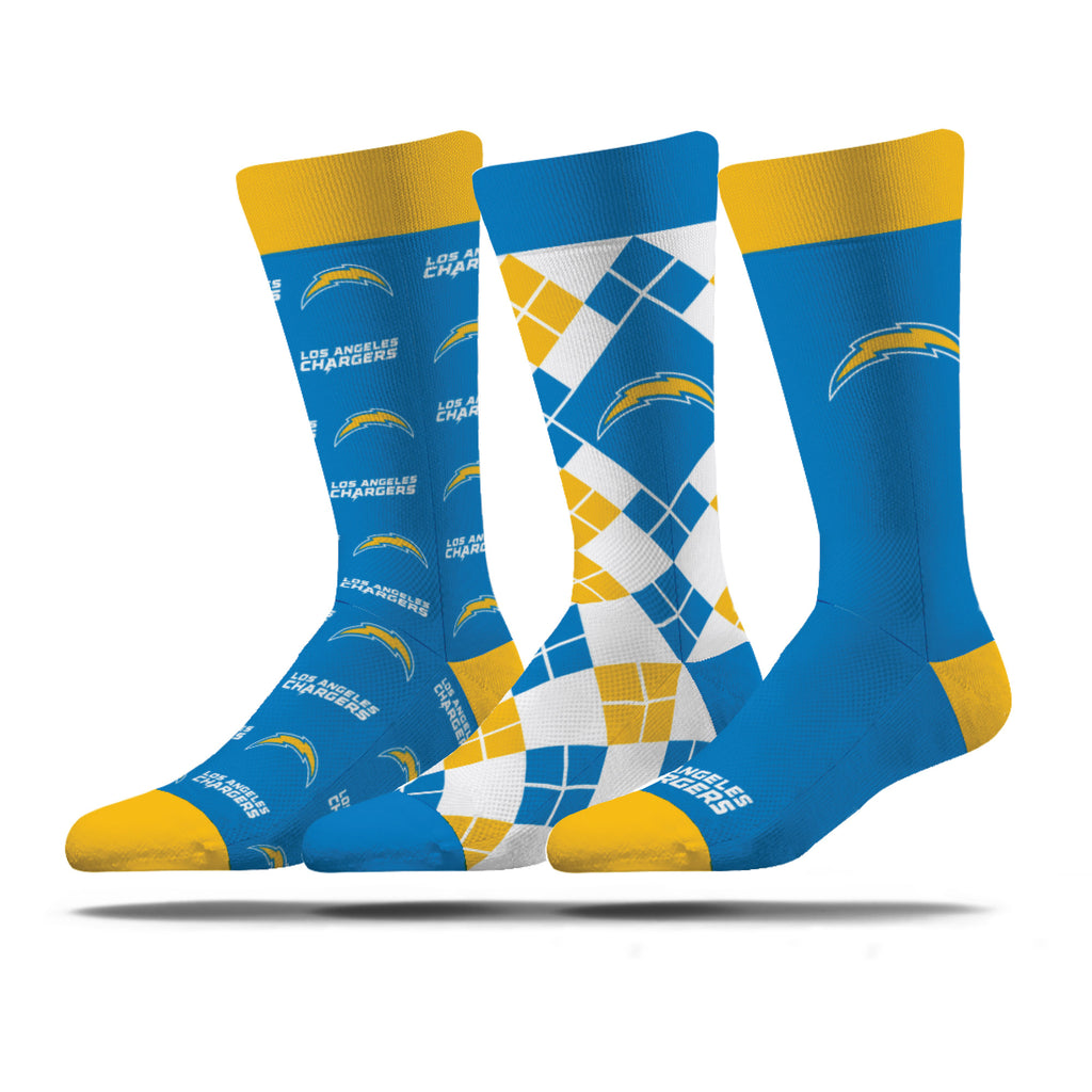 Los Angeles Chargers | Business Knit Crew | NFL 3 Pack | N02671309ML