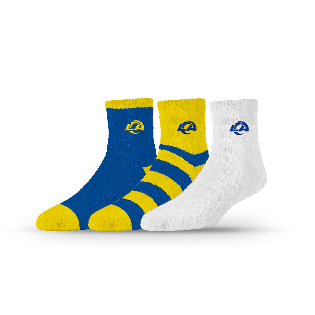 Los Angeles Rams | Fuzzy Half Calf Embroidered | NFL 3 Pack | N02849336ML
