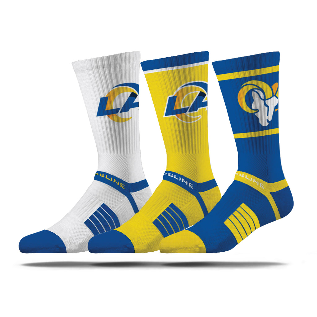 Los Angeles Rams | Premium Knit Crew | NFL 3 Pack Box | N02414903ML