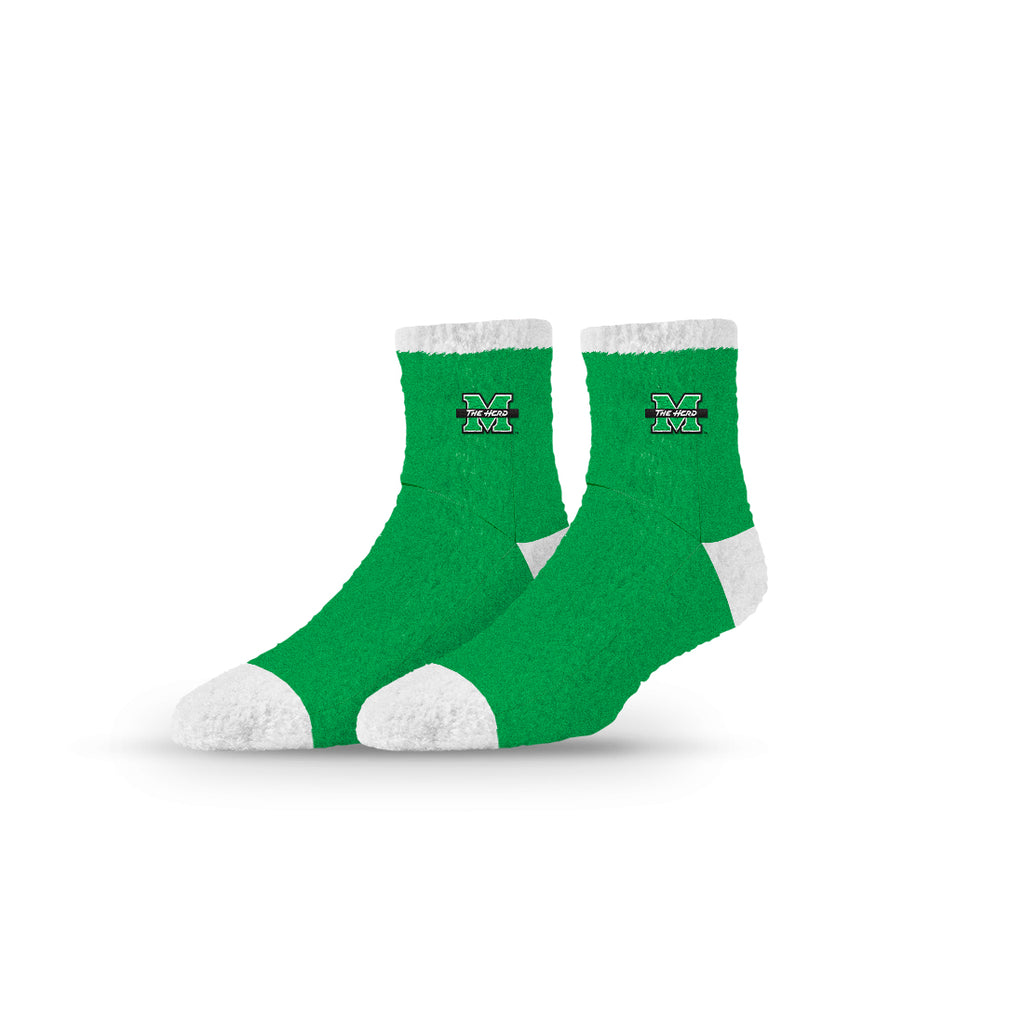 Marshall University | Fuzzy Half Calf Embroidered | Primary Logo School Color | N02820295ML