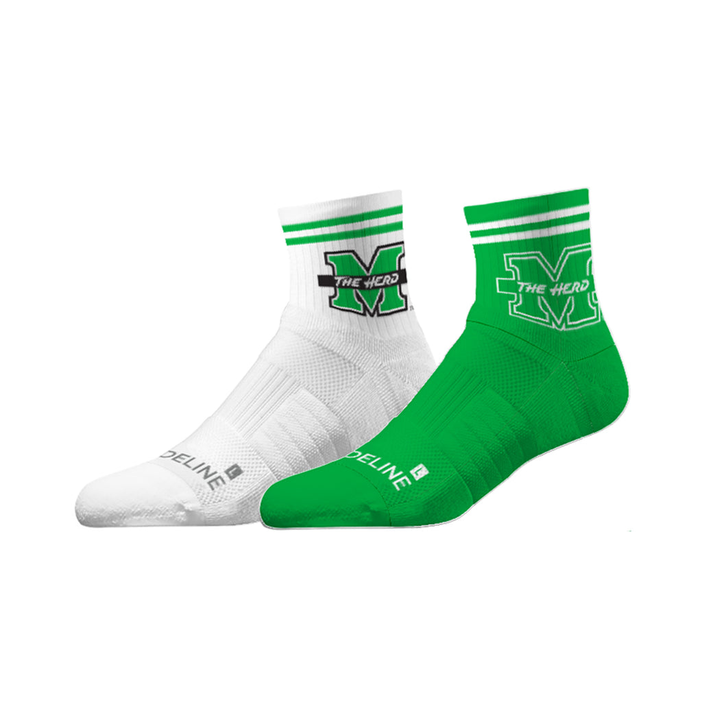 Marshall University | Half Calf Knit | NCAA 2 Pack | N02681278ML