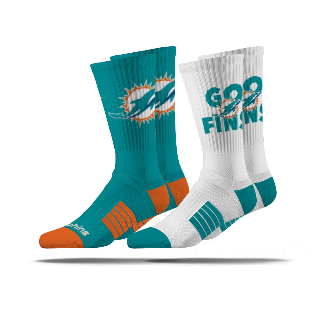 Miami Dolphins | Premier Knit Crew | NFL 2 Pack | N02513164ML