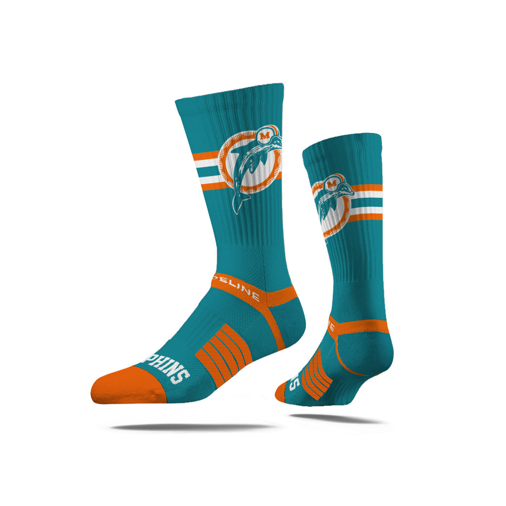 Miami Dolphins | Premium Knit Crew | Retro Team Color | N02623524ML