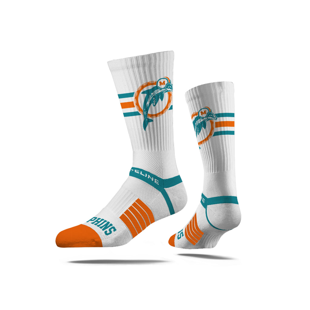 Miami Dolphins | Premium Knit Crew | Retro White | N02623520ML
