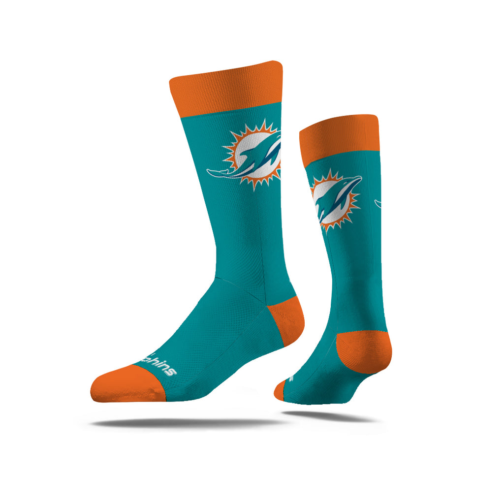 Miami Dolphins | Business Knit Crew | Primary Logo Team Color | N02669718ML