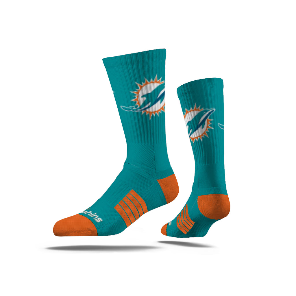 Miami Dolphins | Premier Knit Crew | Primary Logo Team Color | N02513620ML