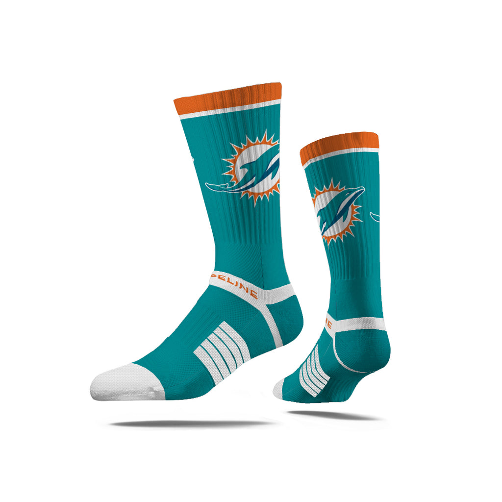 Miami Dolphins | Premium Knit Crew | Fan Logo | Turquoise | N02413131ML