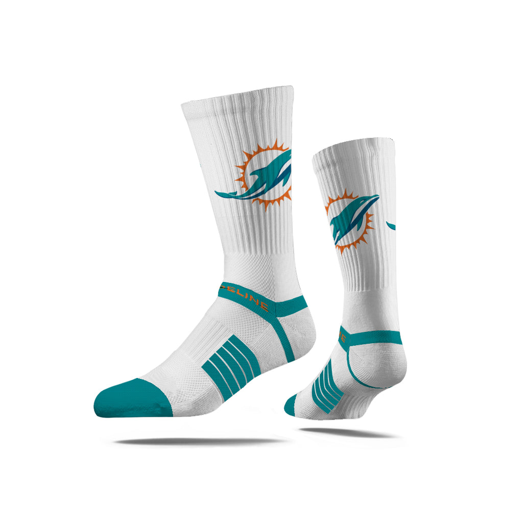 Miami Dolphins | Premium Knit Crew | Primary Logo White | N02413123ML