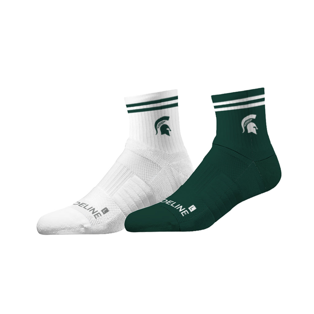 Michigan State University | Half Calf Knit | NCAA 2 Pack | N02625422ML