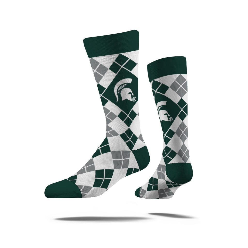 Michigan State University | Business Knit Crew | Argyle | N02360205ML