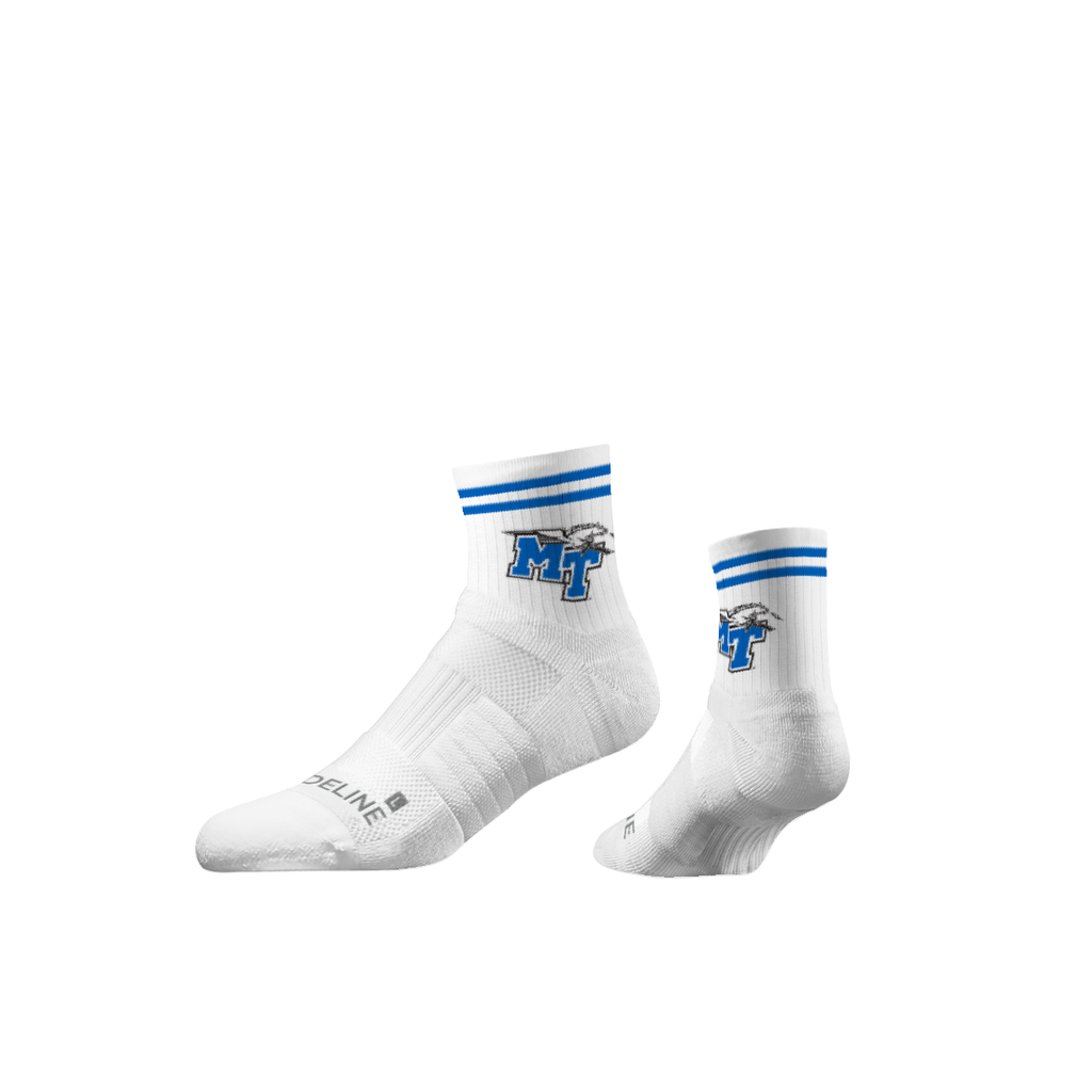 Middle Tennessee State University | Half Calf Knit | Primary Logo White | N02856296ML