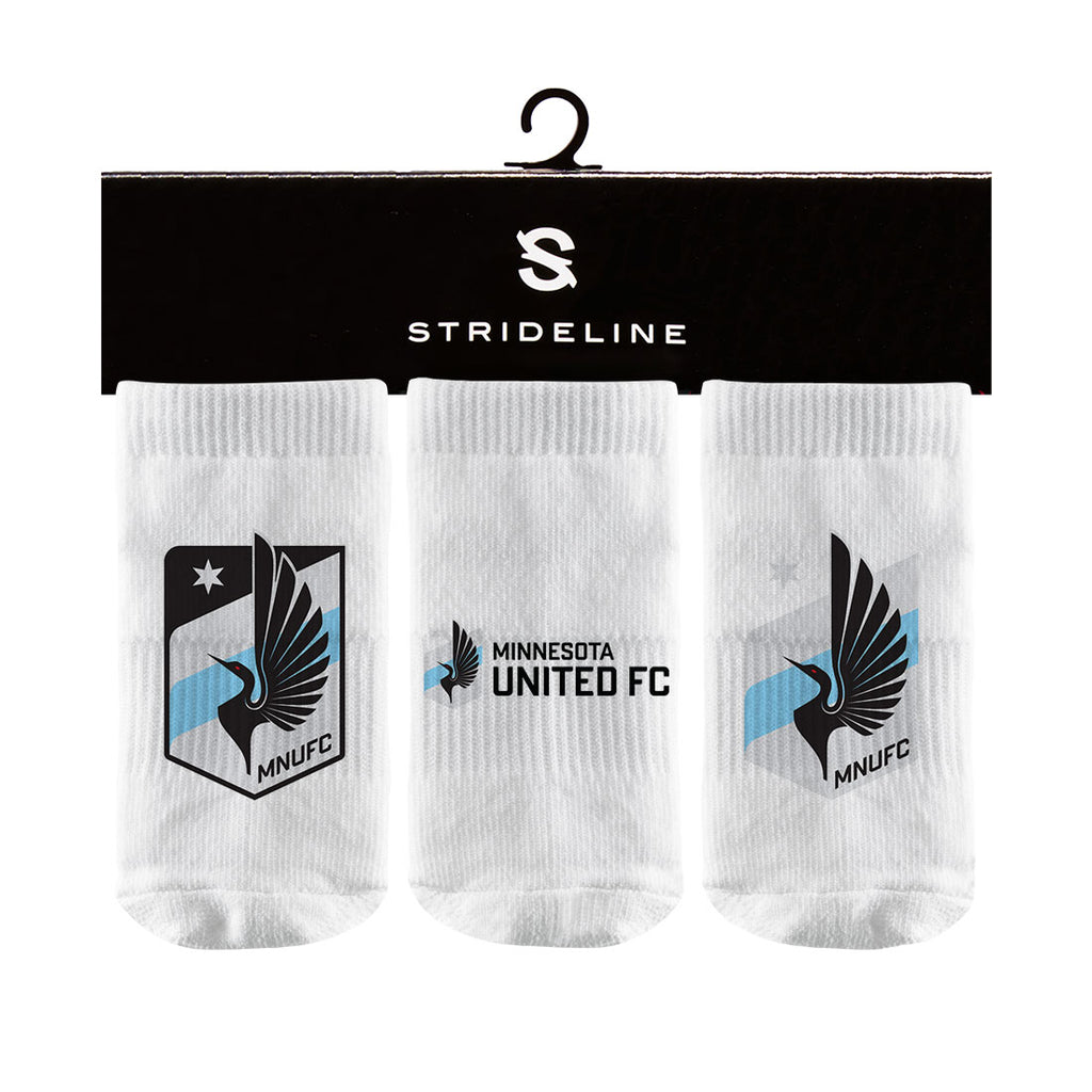 Minnesota United FC | Baby Socks 3 Pack | Primary Logo | N01143810B01