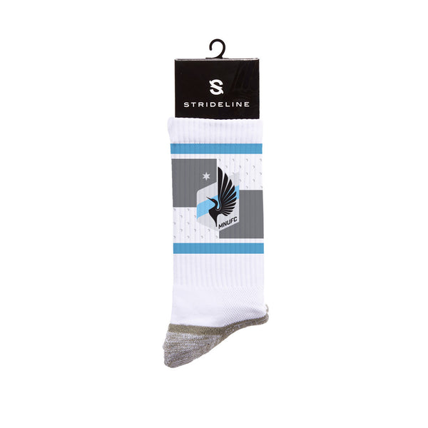 Minnesota United FC | Premium Crew | Primary Logo White | N00254306ML